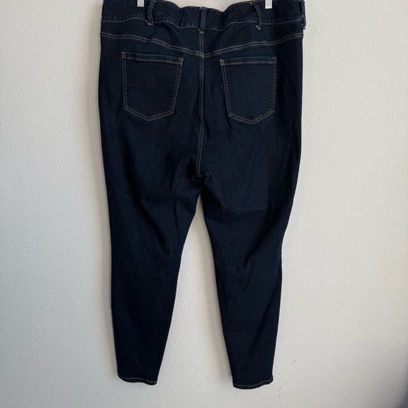 Torrid Jeans Women’s 24T Super Soft Jegging Blue Stretch Cotton Denim Plus Size - Picture 5 of 13